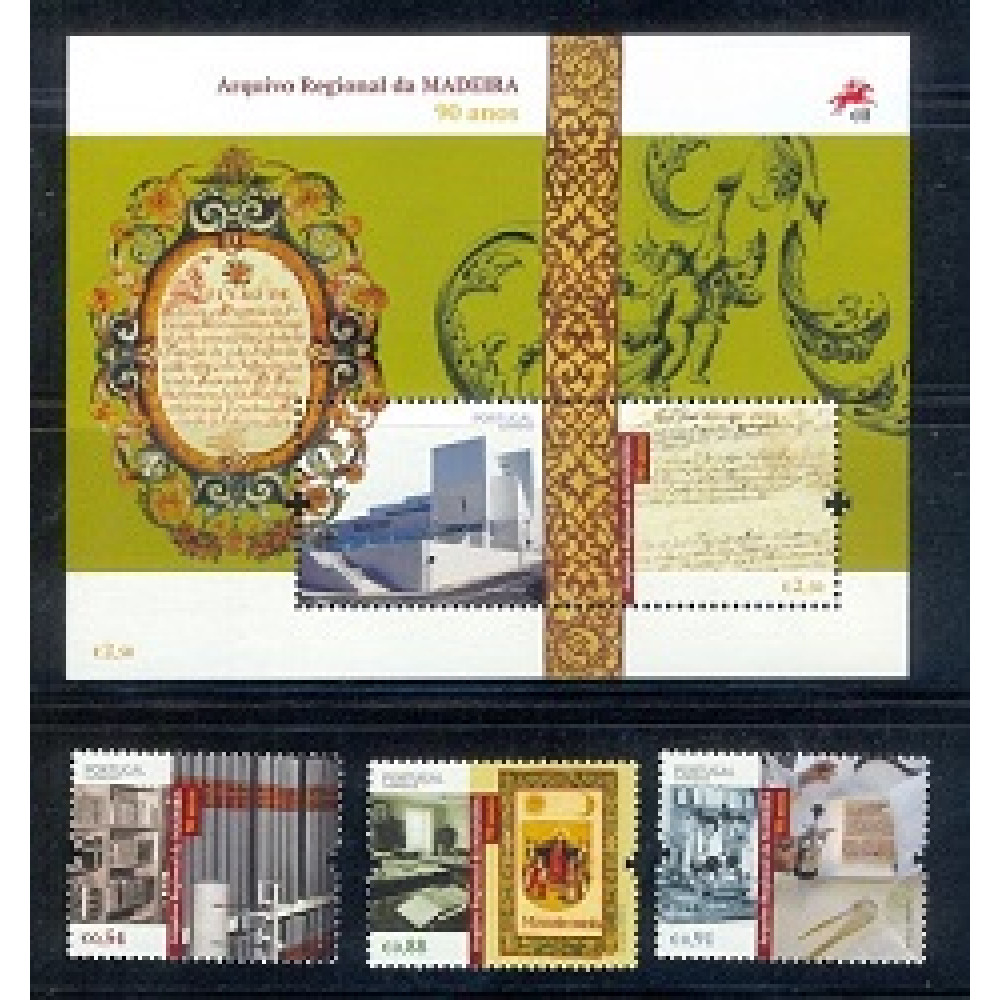 G32- Portugal 2021. 90 Years of Madeira Regional Archive.