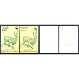 G9- Pakistan WWF W.W.F 2024 International Day of Markhor Animals Letho Back Error.