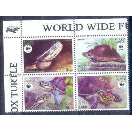 A1- LAOS PDR 2004. WWF FAUNA REPTILES TURTLES. TYPE-A 