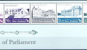 B117- New Zealand 2004 Architecture parlement Buildings Auckland Wellington Architektur.