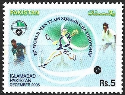 C082- Pakistan 2005. 20th World Men Team Squash Championship.