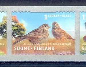 E084- Suomi Finland 2003 Birds. Self-adhesive Stamps.