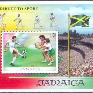 E125- Jamaica 1999 Tribute to Jamaican Sports Football Netball.