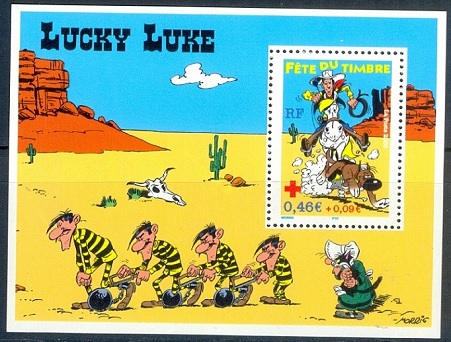 E182- France 2003 Comics. Lucky Luke.