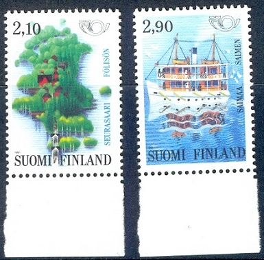 E199- Finland 1991. Tourism in Finland.