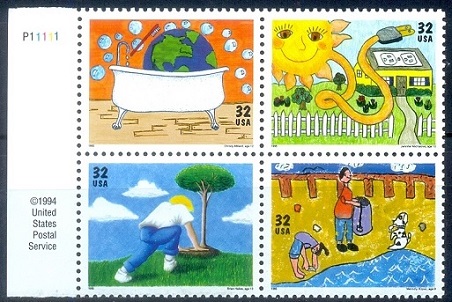 E207- USA 1995 Earth Day.