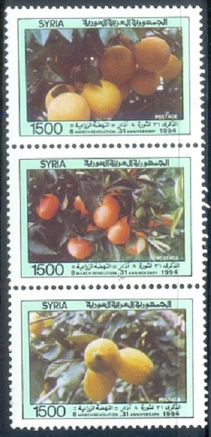E211- Syria 1994. 31st Anniversary of Baathist Revolution.