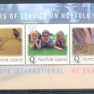 E264- Norfolk Island. 25 Years of Service on Norfolk Island of Quota International.