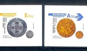E358- Portugal 2021. Coins on Stamps Portuguese Numismatics Part III.