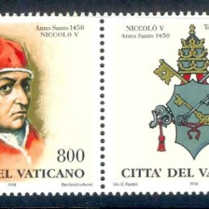 E362- Vatican 1998. Pope & Holy Year.
