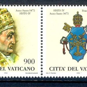 E363- Vatican 1998. Pope & Holy Year.