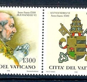 E365- Vatican 1998. Pope & Holy Year.
