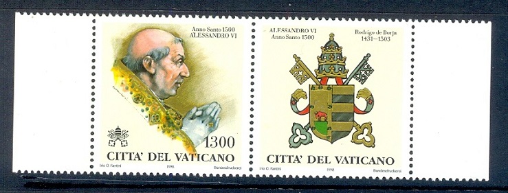 E365- Vatican 1998. Pope & Holy Year.