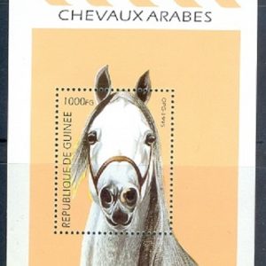E383- Guinea 1995 Horse Animals.
