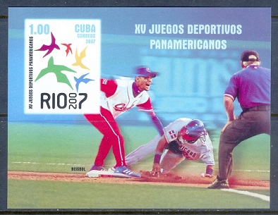 E394- S/Sheet of Cuba Sports Rugby.