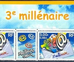 E408A- France 2000. 3rd Millennium.