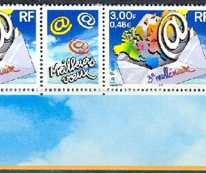 E408B- France 2000. 3rd Millennium.