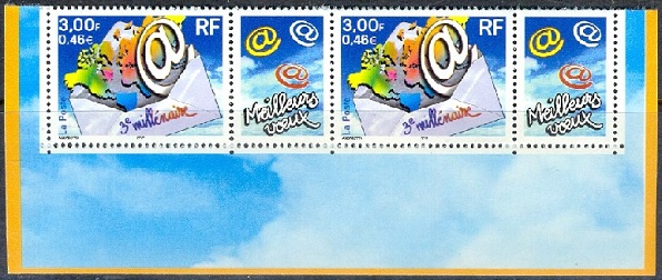 E408B- France 2000. 3rd Millennium.