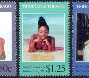 E409- TRINIDAD & TOBAGO 1999 MISS UNIVERSE.