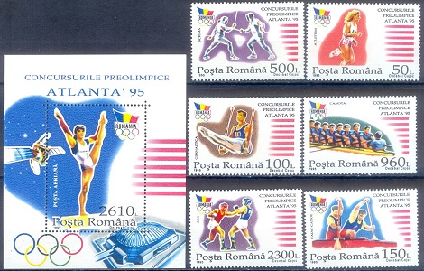 E415- Romania 1996 Atlanta Olympic Games.