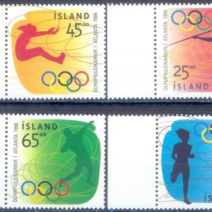 E417- Island 1996 Atlanta Olympic Games.