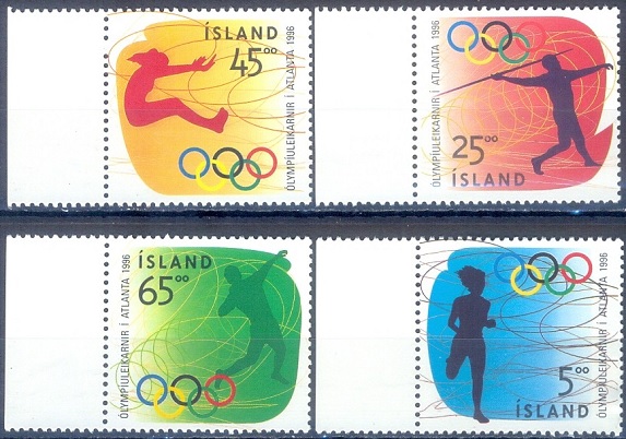 E417- Island 1996 Atlanta Olympic Games.